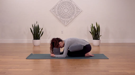 Supported Child's Pose