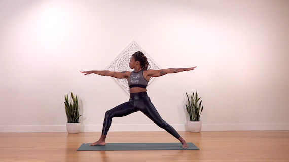 Dancing Warrior Surya Namaskar