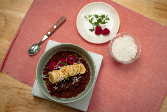 Breakfast: Chocolate Quinoa Porridge