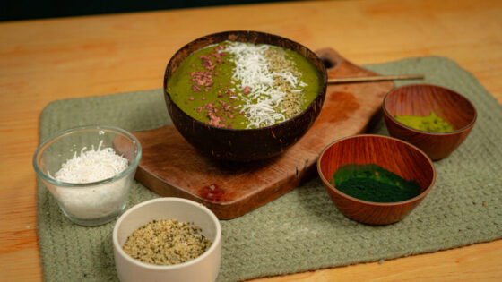 Matcha Mint Chocolate Chip Nice Cream