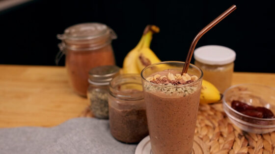 Peanut Butter Chocolate Smoothie